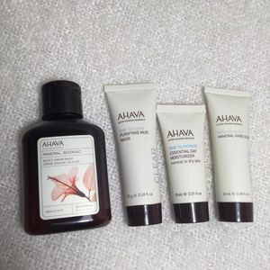 AHAVA Essentials Face and Body Travel Kit w/ Bag